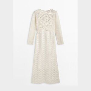 Massimo Dutti Crochet knit dress - Studio